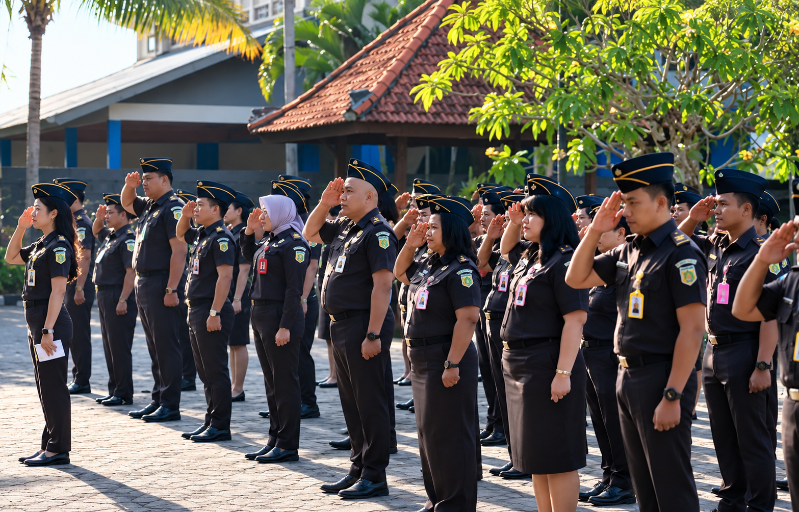 Apel Kerja Di Lingkungaan Kejaksaan Negeri Badung