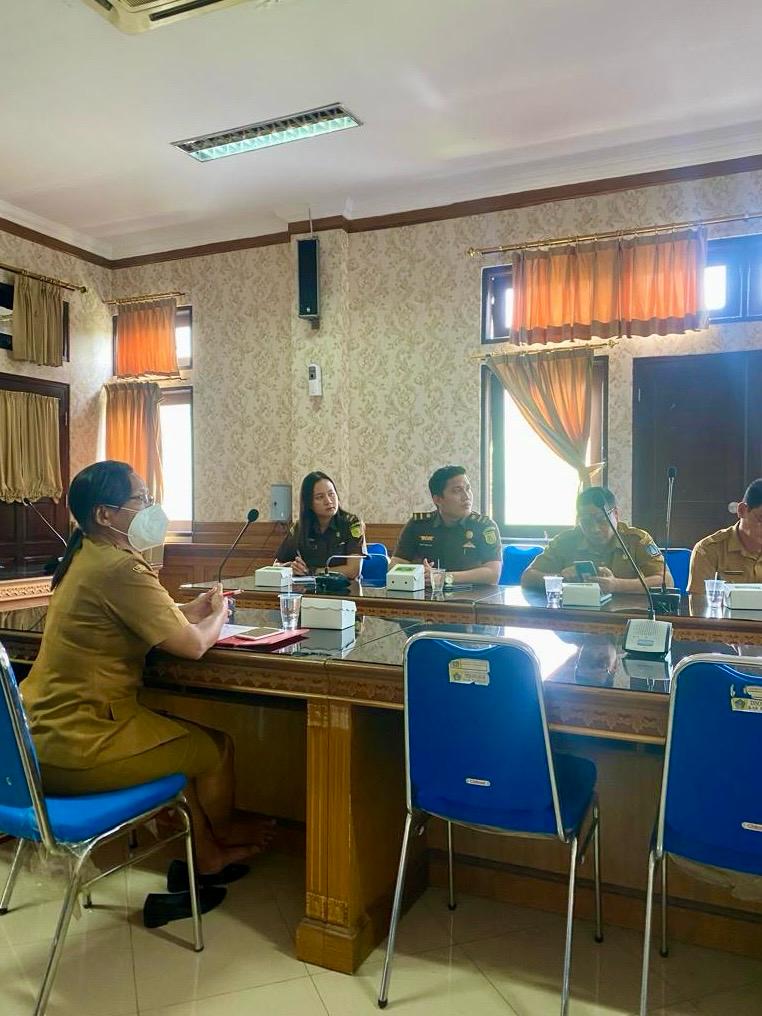 Rapat Kegiatan Pemaparan Review Dinas Kesehatan Kabupaten Badung