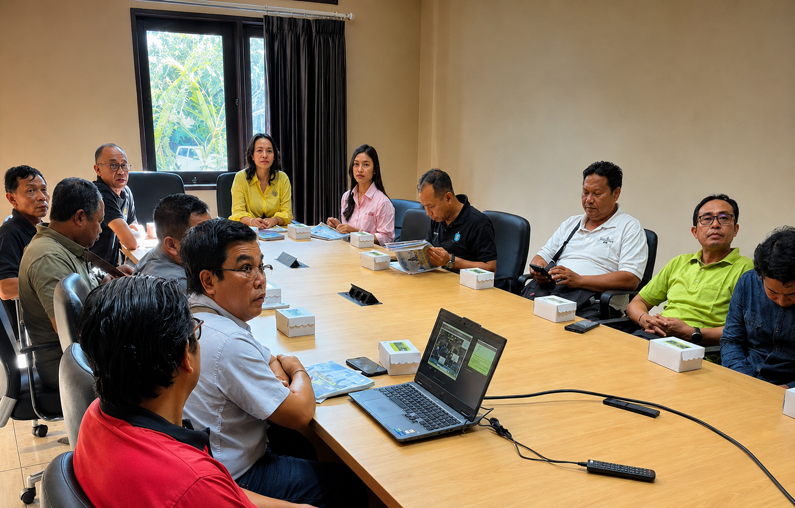 Rapat Persiapan / Pre Construction Meeting (PCM) Kegiatan Pembangunan Jalan Ruas Jalan Kusuma - Pantai Gau Tahun Anggaran 2026 Pada Dinas PUPR Kabupaten Badung